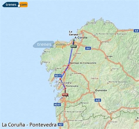 corua a pontevedra|A Coruña to Pontevedra train tickets from €14.69 